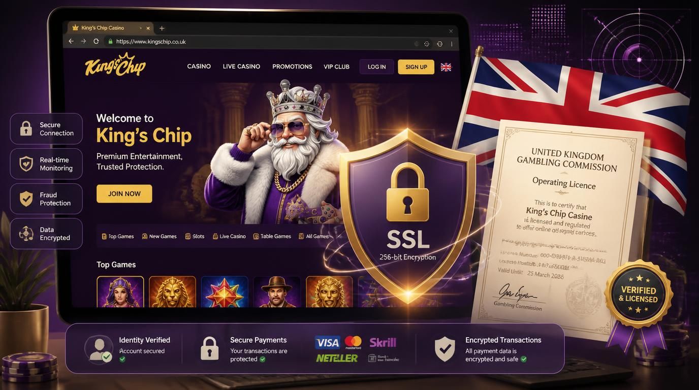 King's Chip casino security and player protection in the United Kingdom